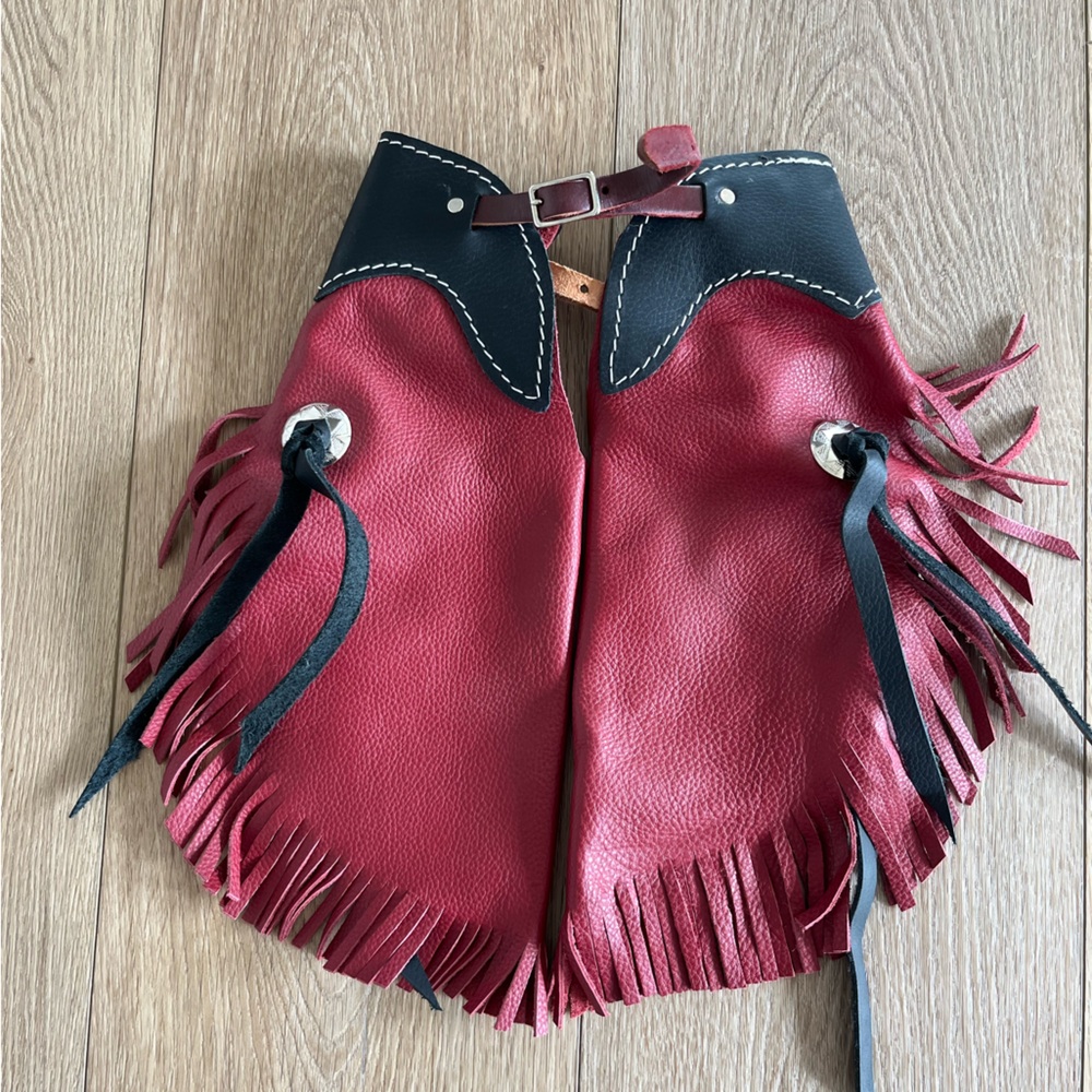 Toddler Leather Chaps Handmade 2-3T